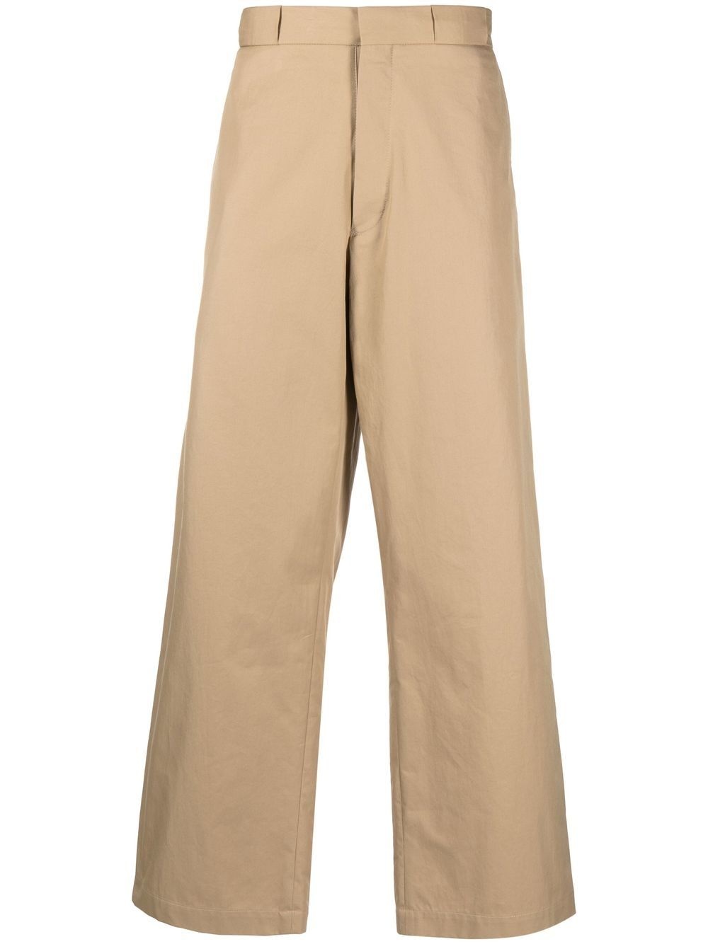 straight-leg tailored trousers - 1