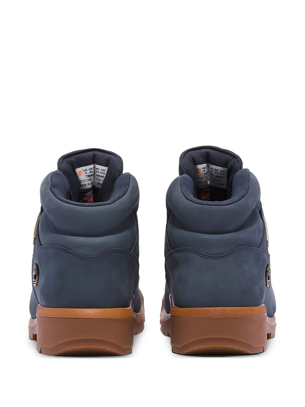 Waterproof Field Low "Dark Blue Nubuck" boots - 3