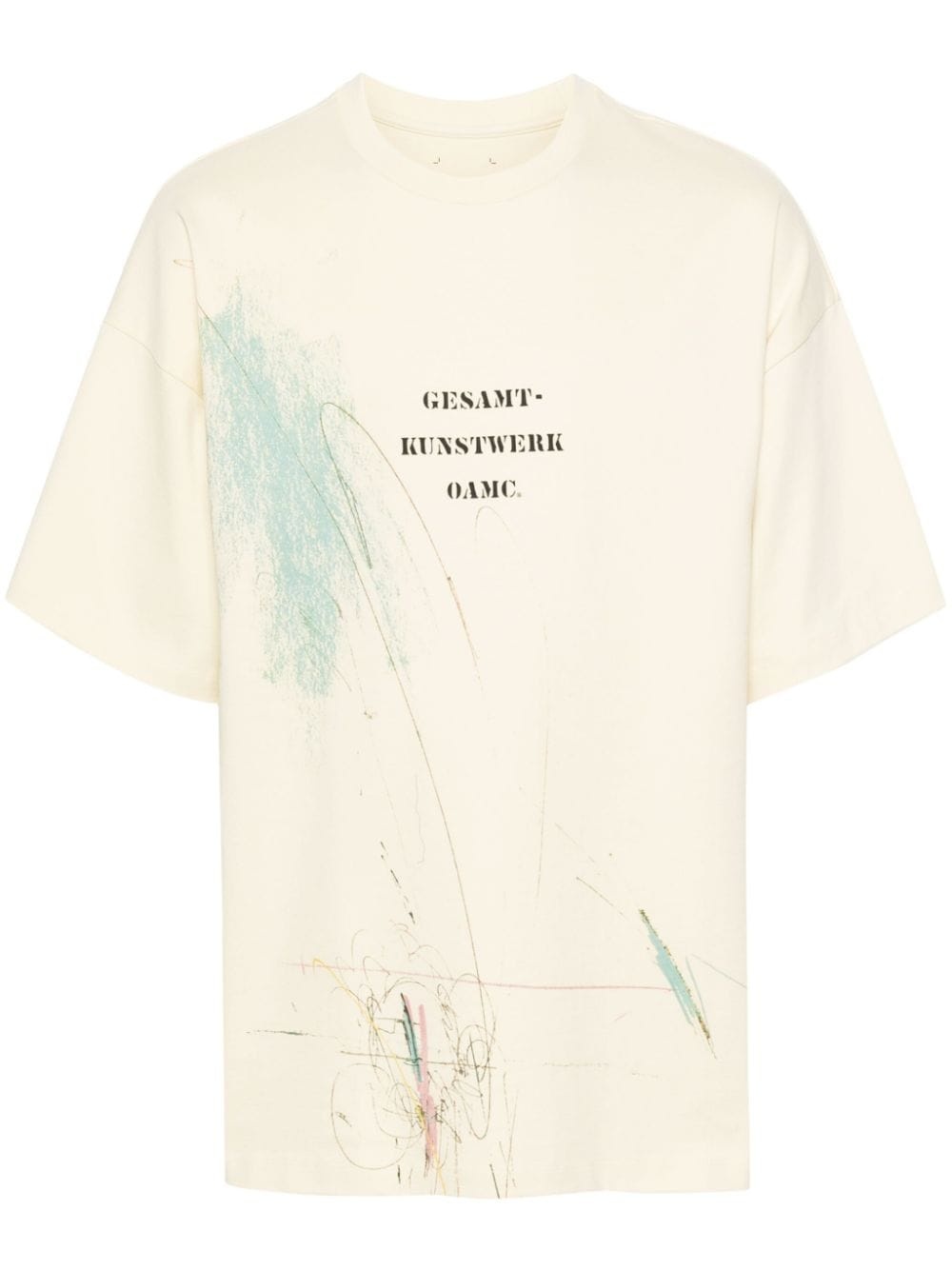 Scribble organic cotton T-shirt - 1