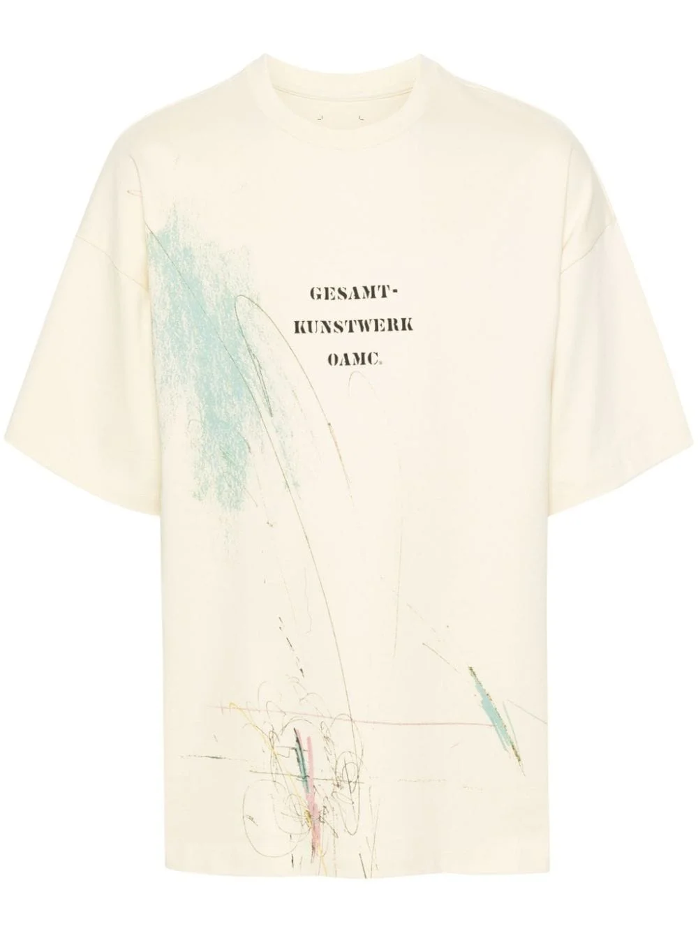 Scribble organic cotton T-shirt - 1