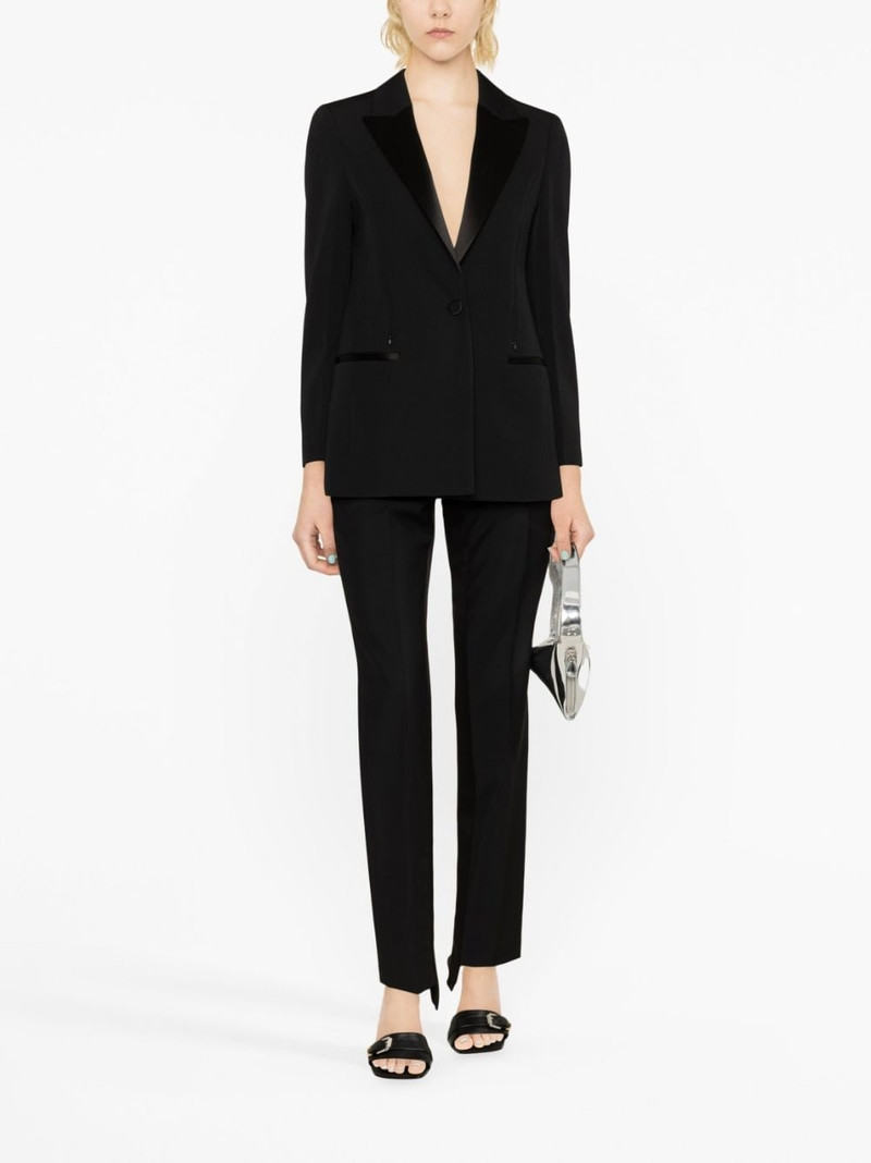 Givenchy single-breasted wool blazer outlook