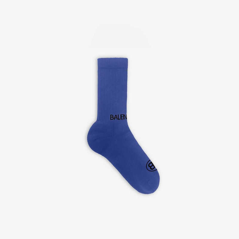 Men's Balenciaga Socks in Blue 1