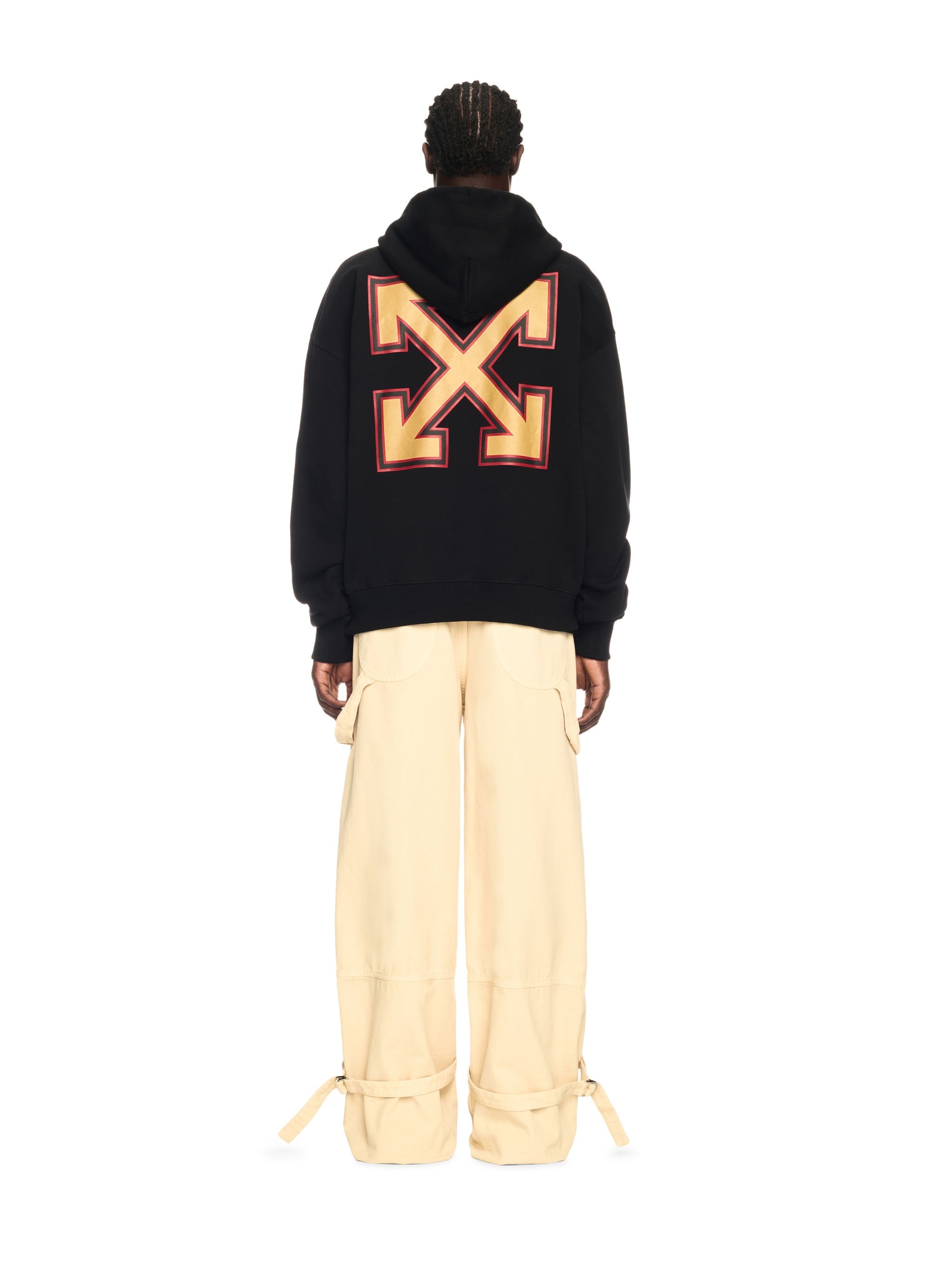 Off-white C/o Ac Milan Black Arrow Hoodie - 4