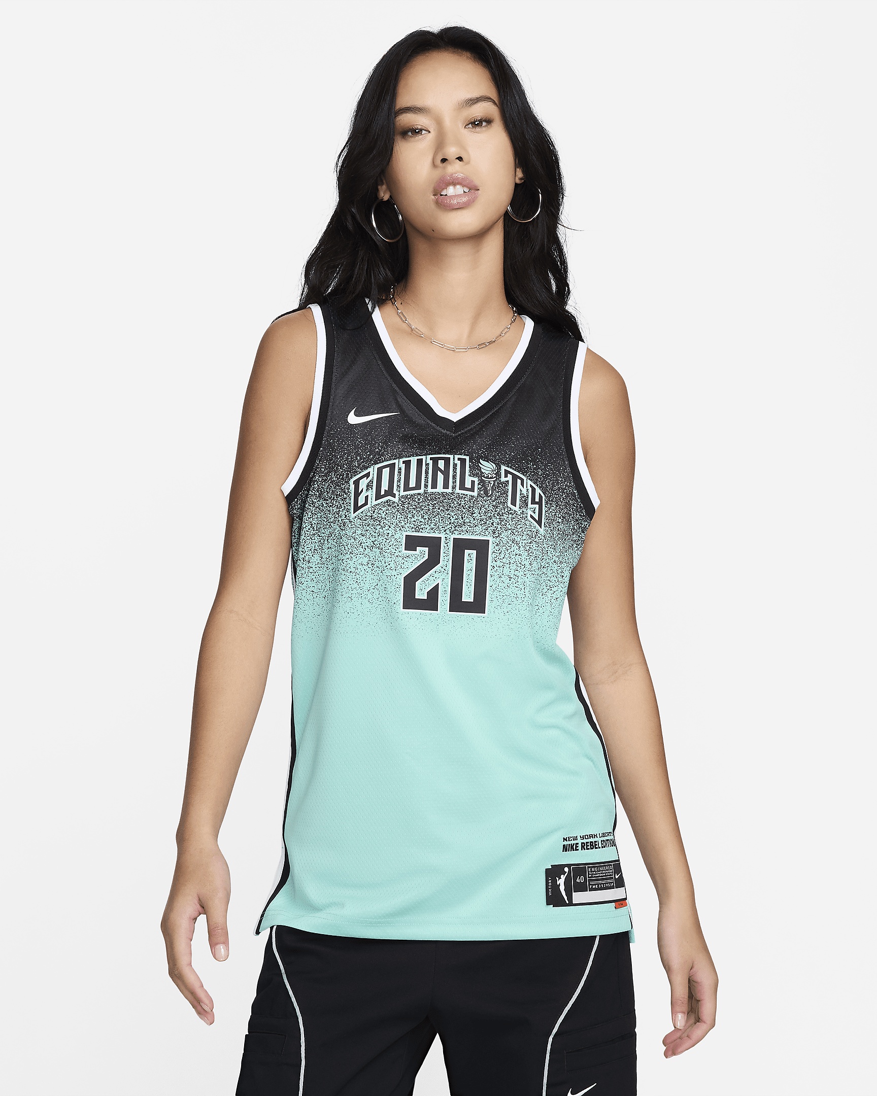 Sabrina Ionescu New York Liberty 2023 Nike Women's Dri-FIT WNBA Victory Jersey - 1