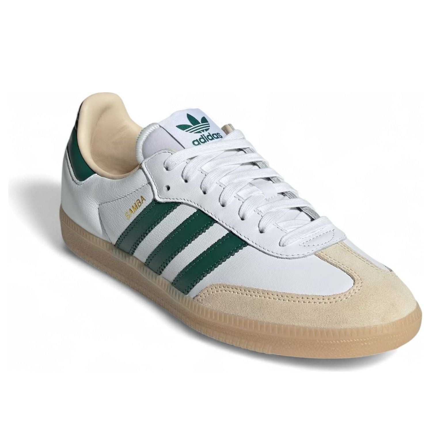 adidas Samba OG 'White Collegiate Green Gum' JS3831 - 3