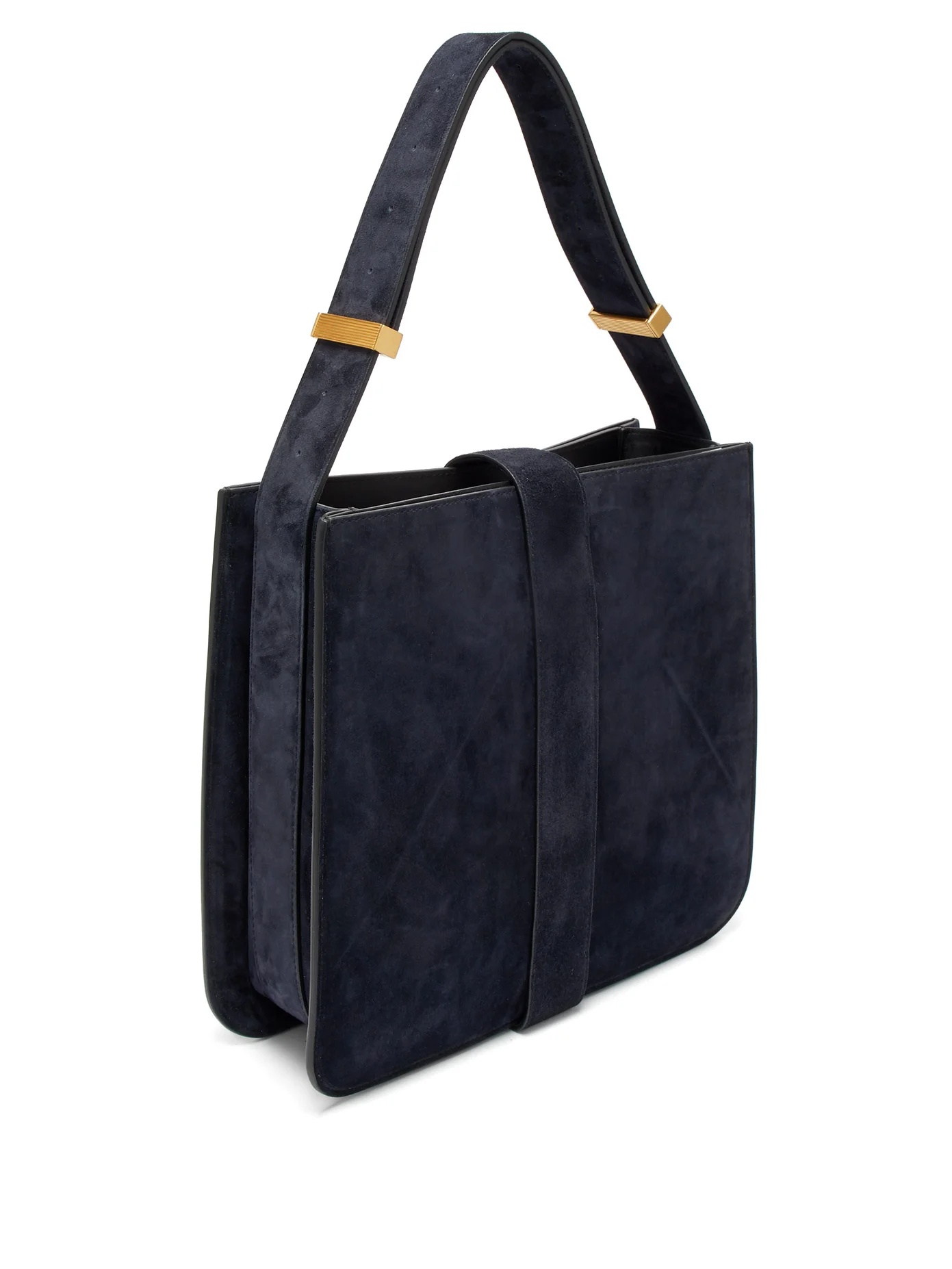 The Marie suede shoulder bag - 5