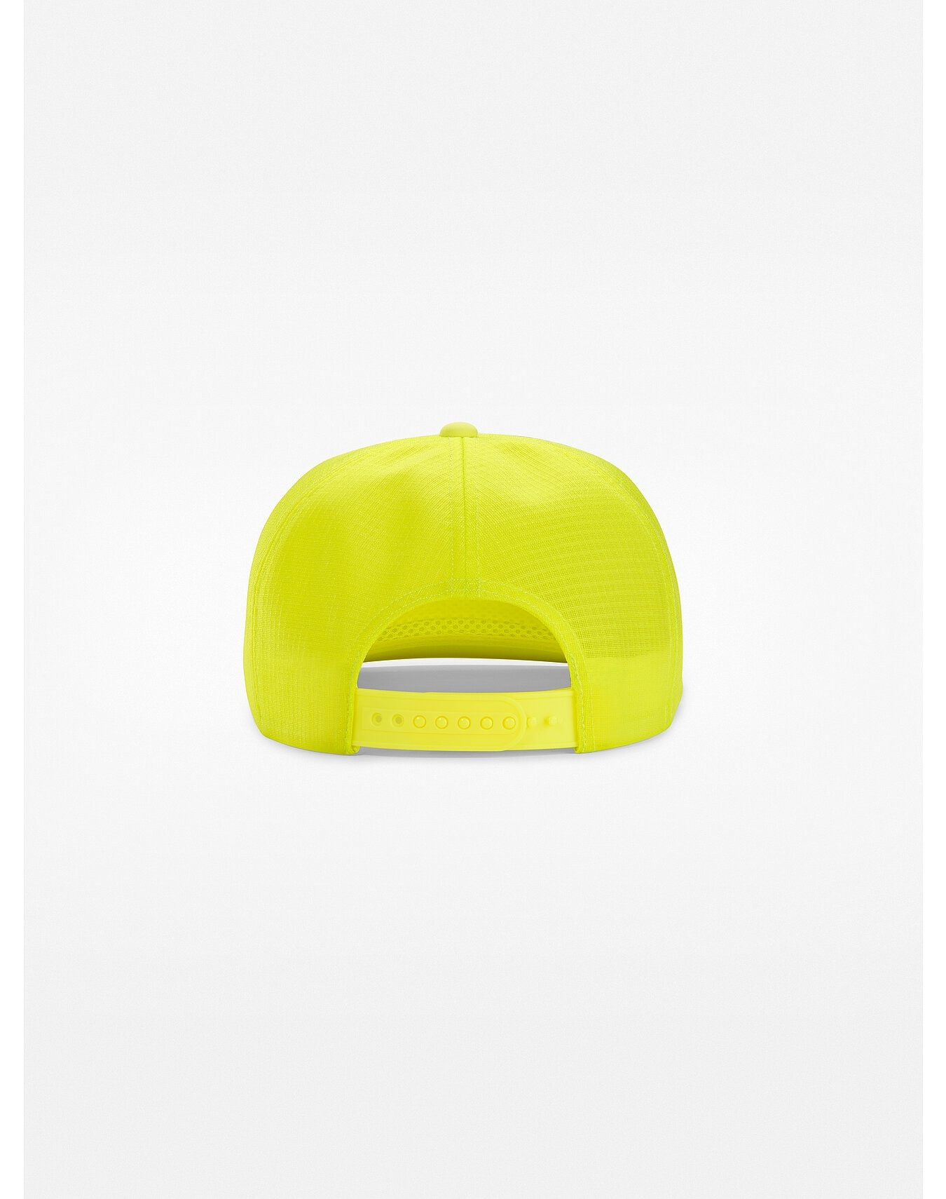 Logo Flat Brim Trucker Hat - 3