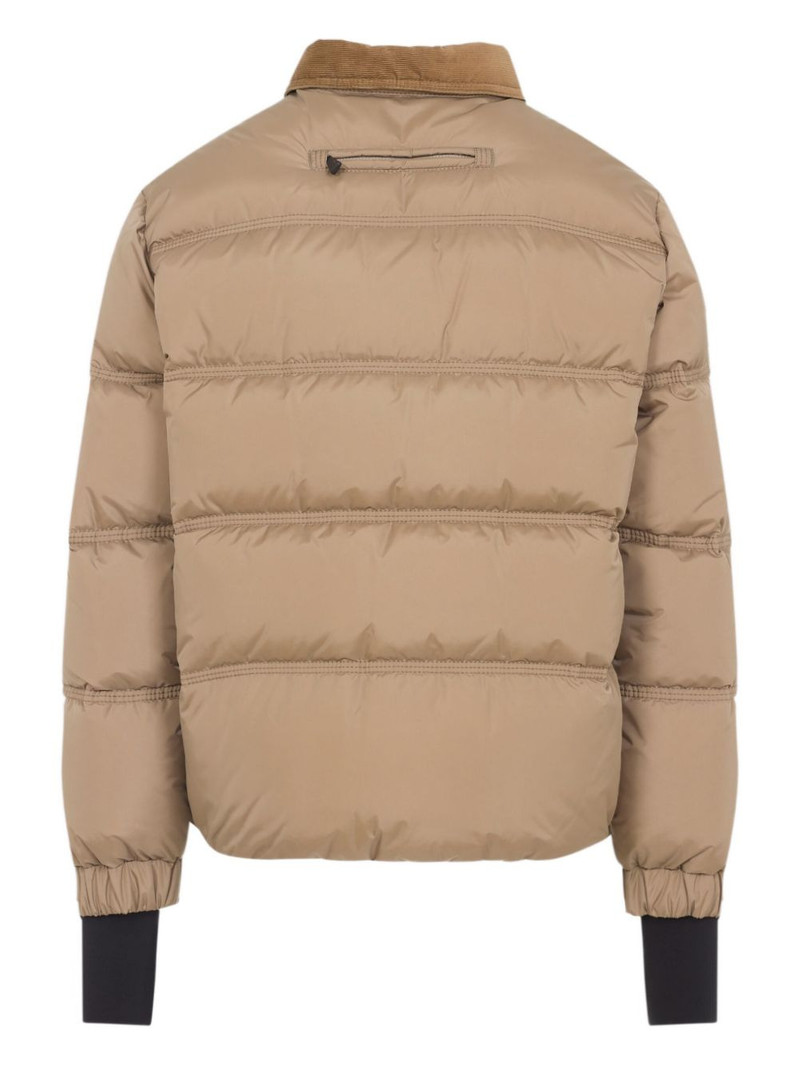 Moncler Grenoble corduroy collar padded jacket outlook