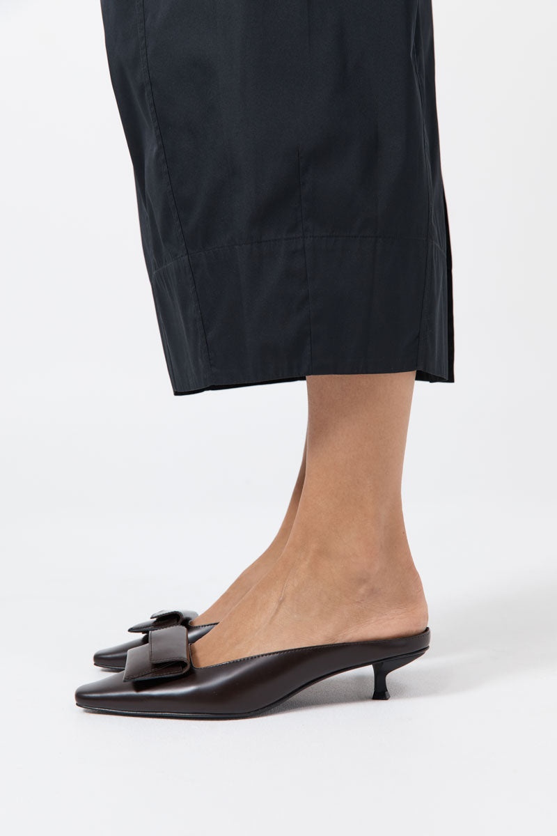 Petit Pouch Heel - Coffee - 5