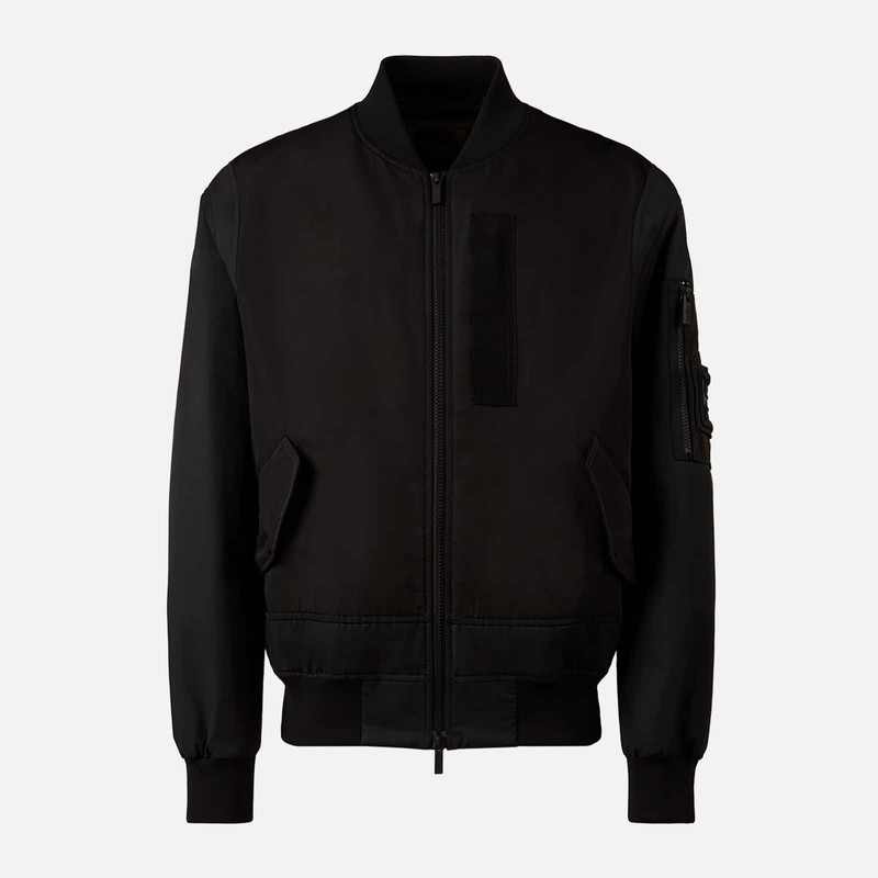 Bomber Jacket Black 1