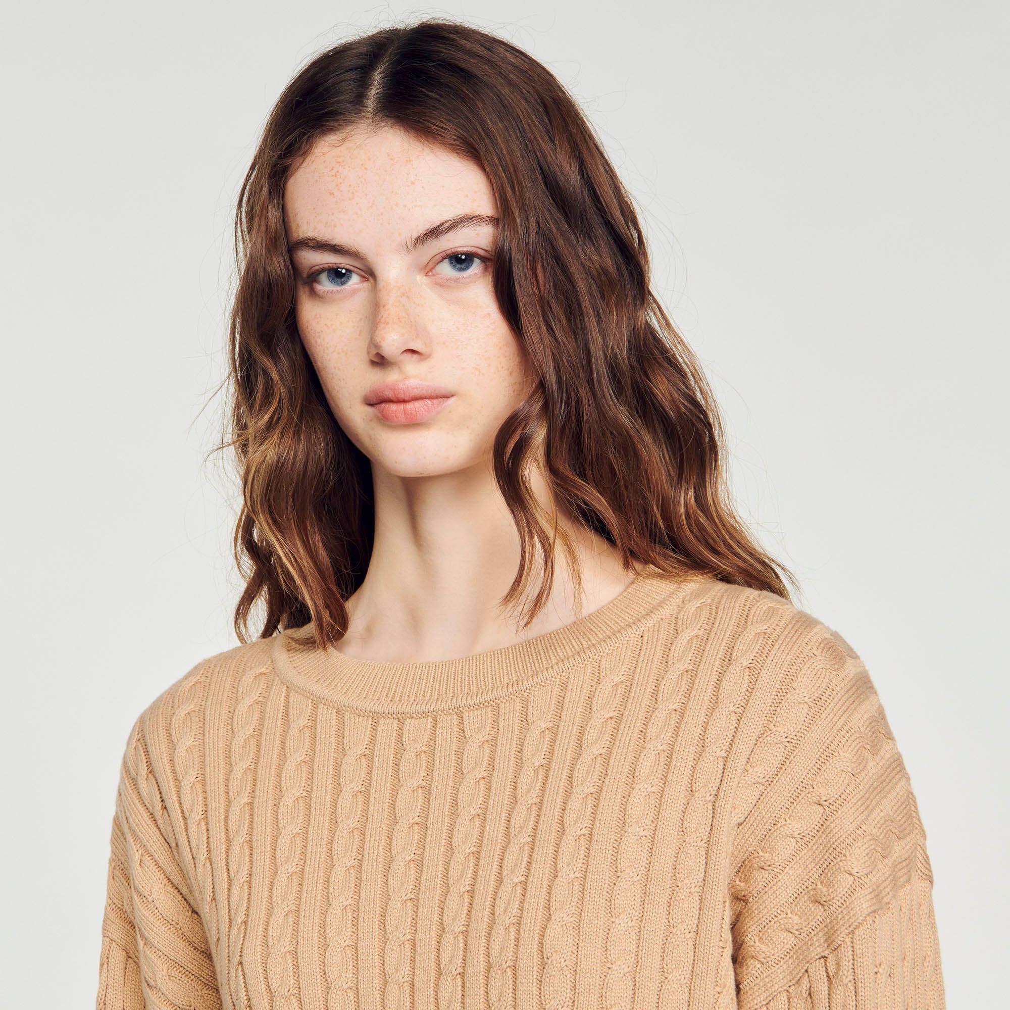 OVERSIZED CROPPED SWEATER - 4