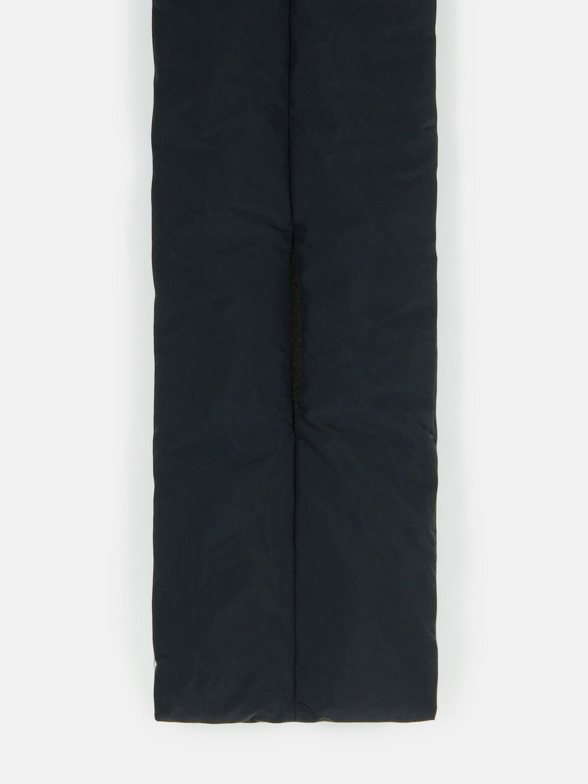 BLACK POLYESTER SCARF - 2