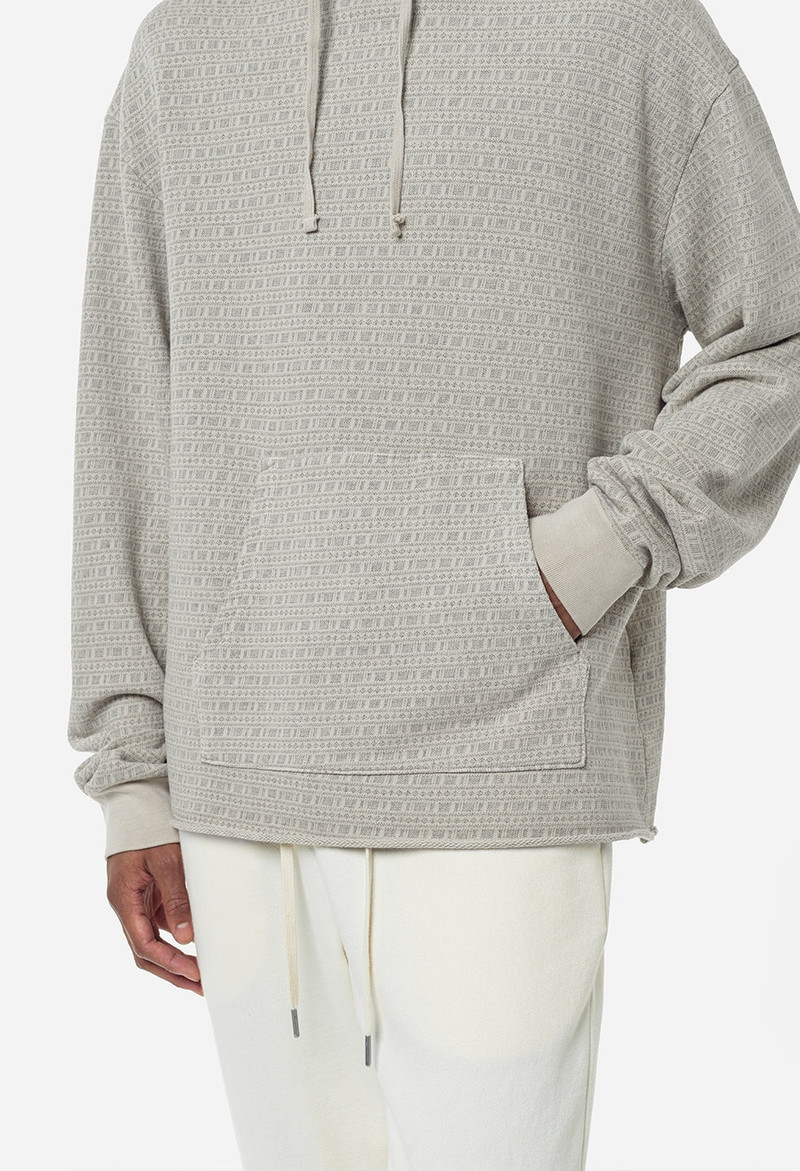 RAW EDGE JACQUARD PULLOVER 8