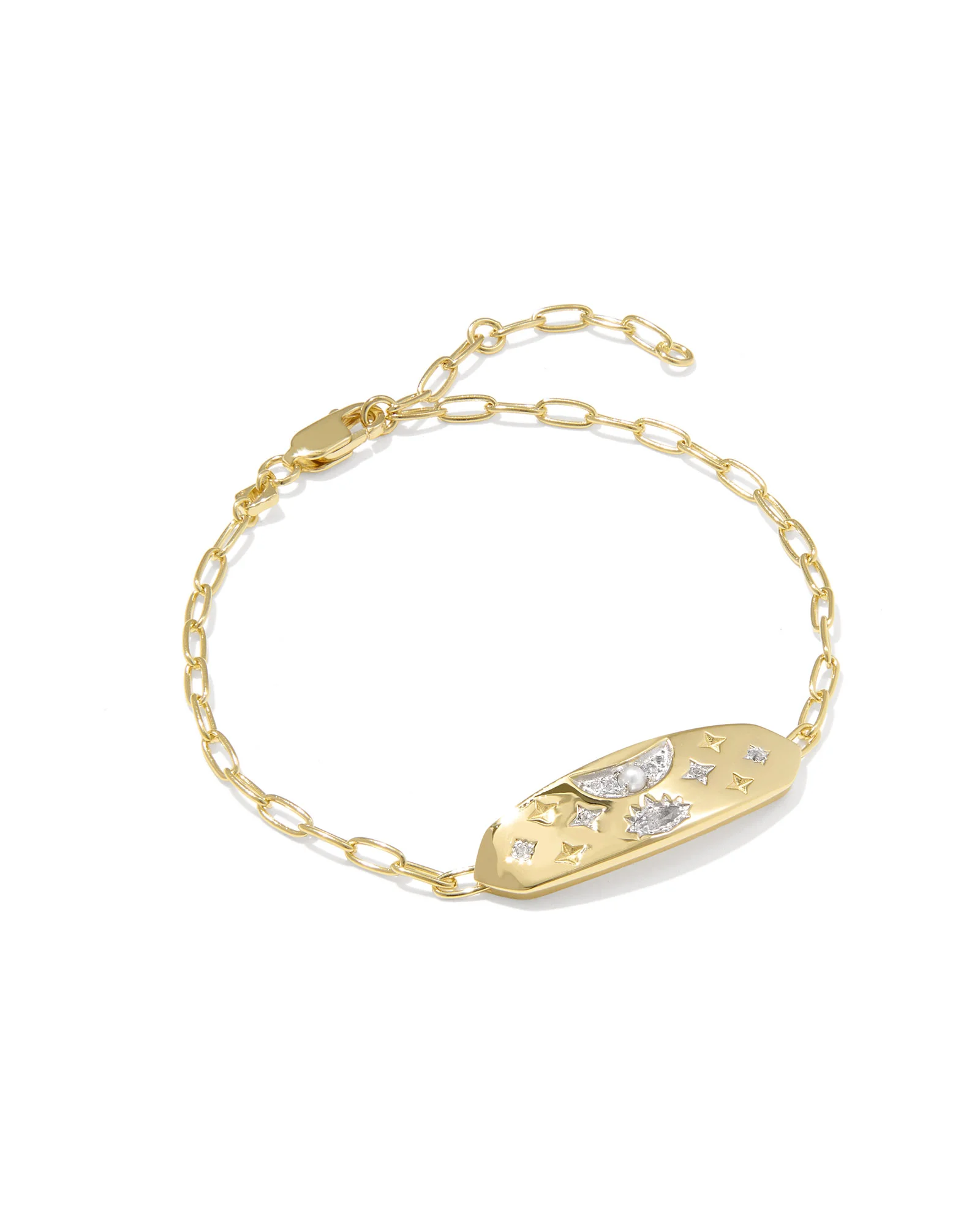 Skye Celestial 18k Yellow Gold Vermeil Chain Bracelet - 1