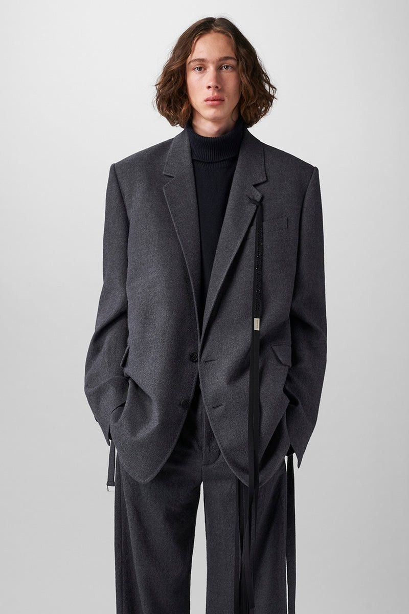 Den Slouchy Jacket Brushed Wool 1