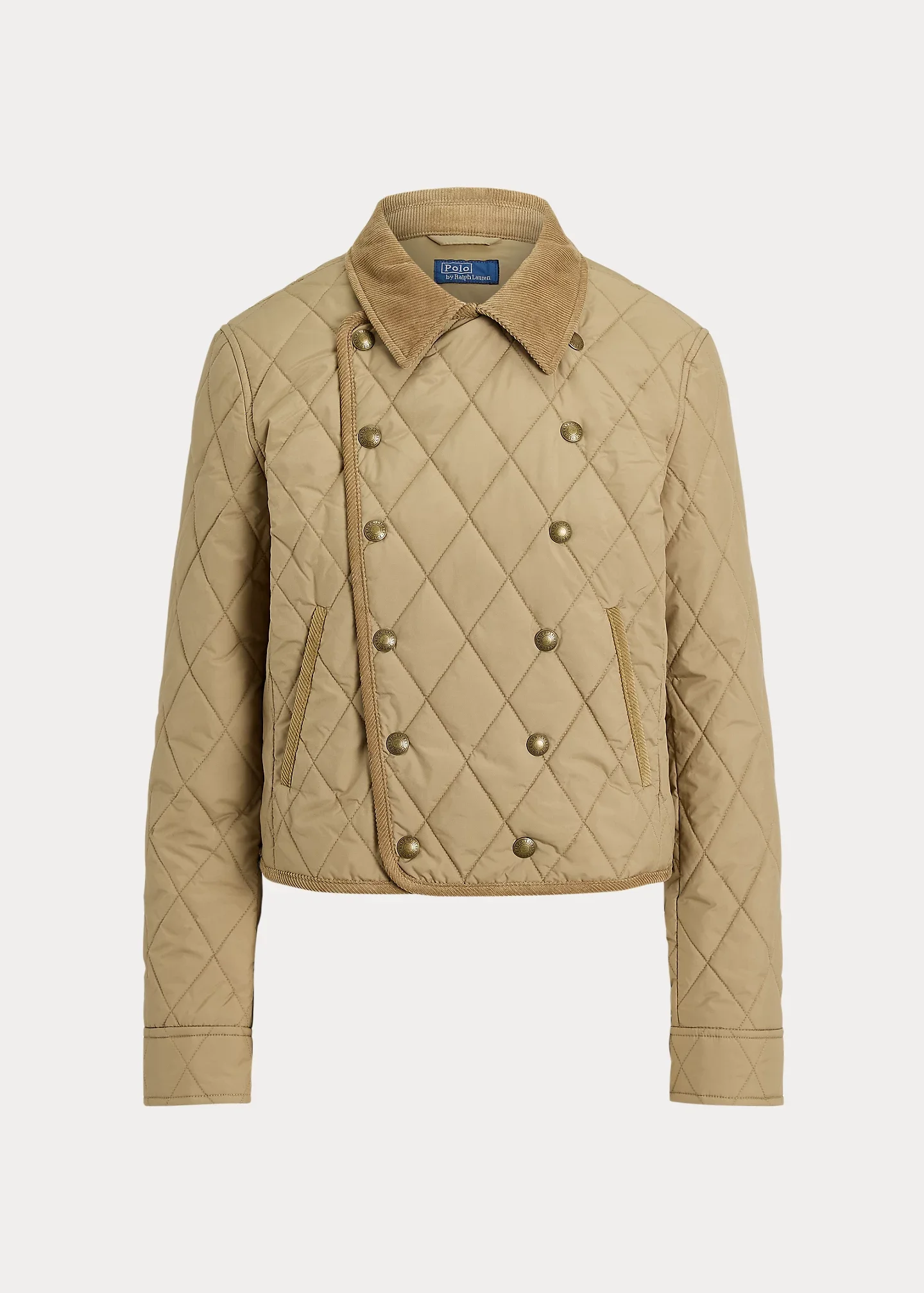 Double-Breasted Quilted Jacket - 1