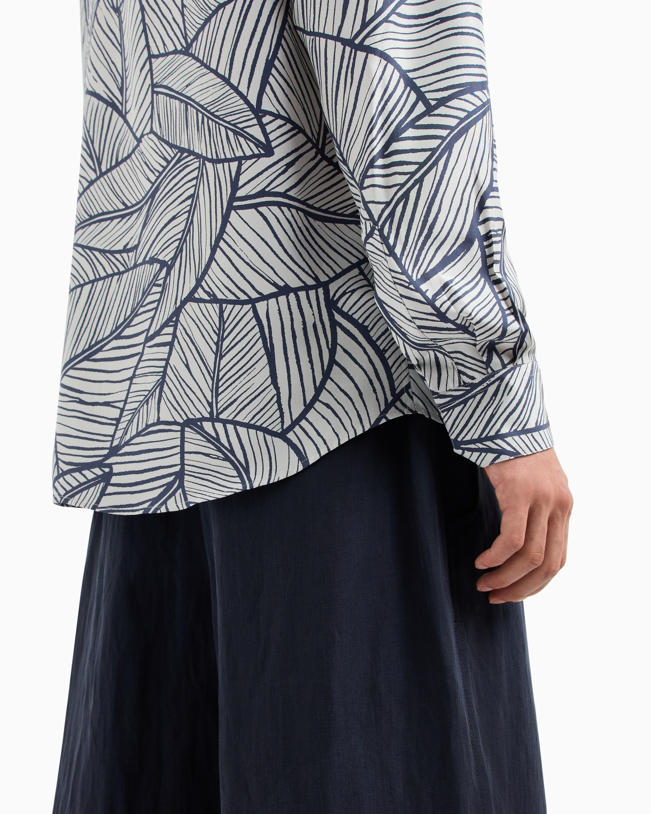 SHIRT IN PRINTED SILK HABOTAI - 6