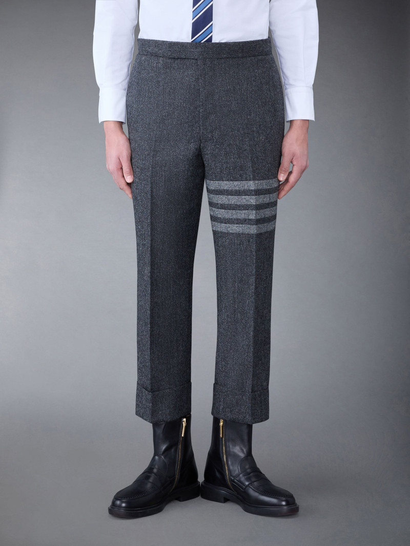 Donegal Tweed Low Rise 4-Bar Backstrap Trouser 1