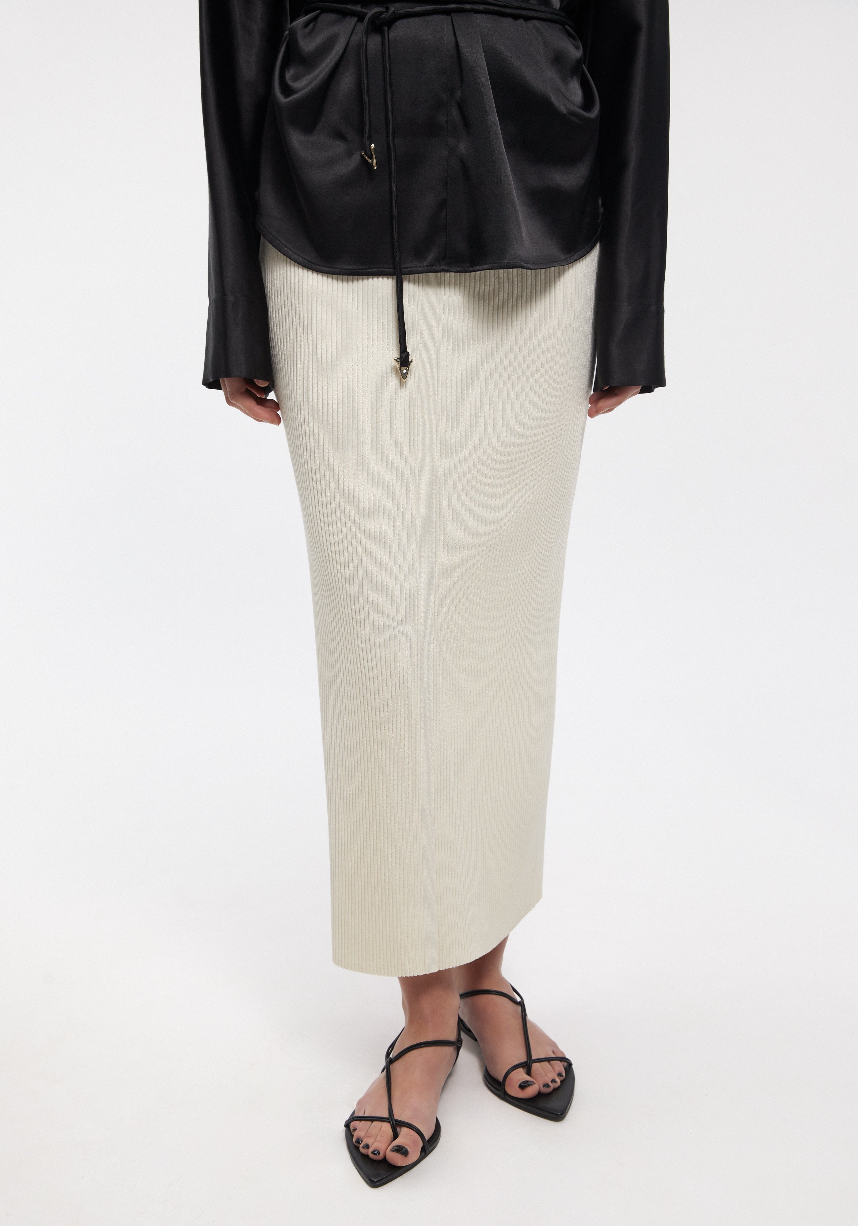 MARA
Rib-knit maxi skirt - 3
