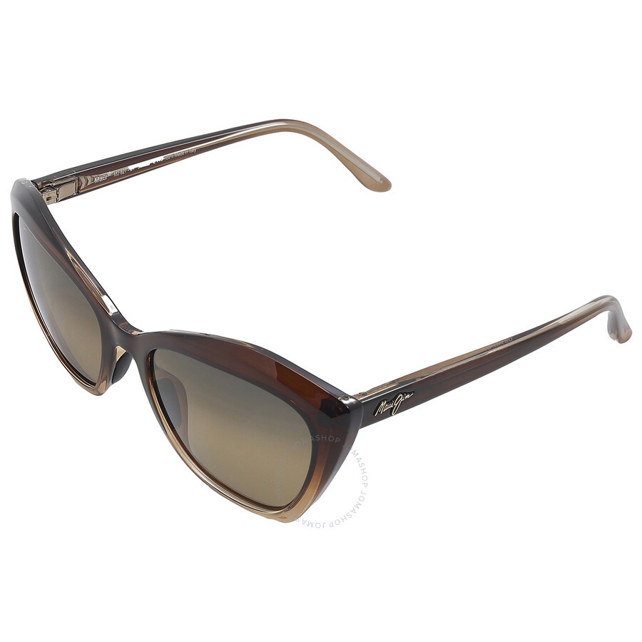 Maui Jim Lotus HCL Bronze Cat Eye Ladies Sunglasses HS827-01 56 - 4