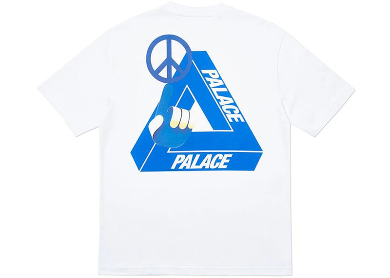 PALACE Palace Tri-Smiler T-Shirt White outlook
