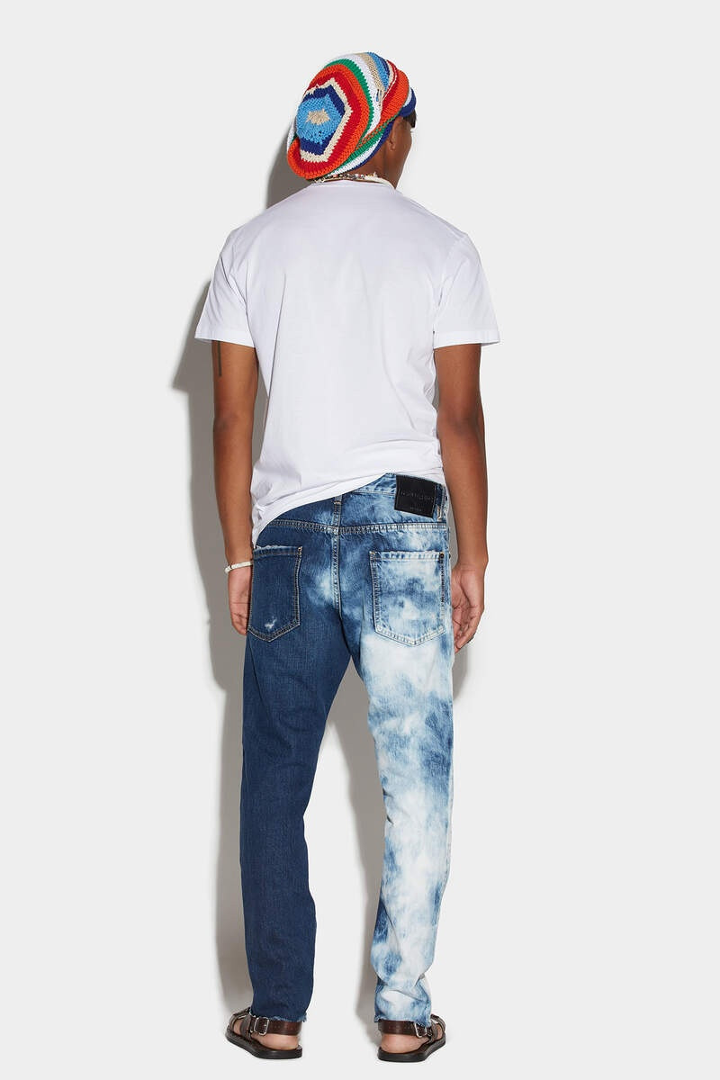 DSQUARED2 MEDIUM NIGHT & DAY WASH COOL GUY JEANS (CROPPED) outlook