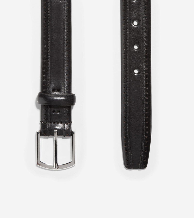 COLE HAAN Dawson 32MM Perforated Belt outlook