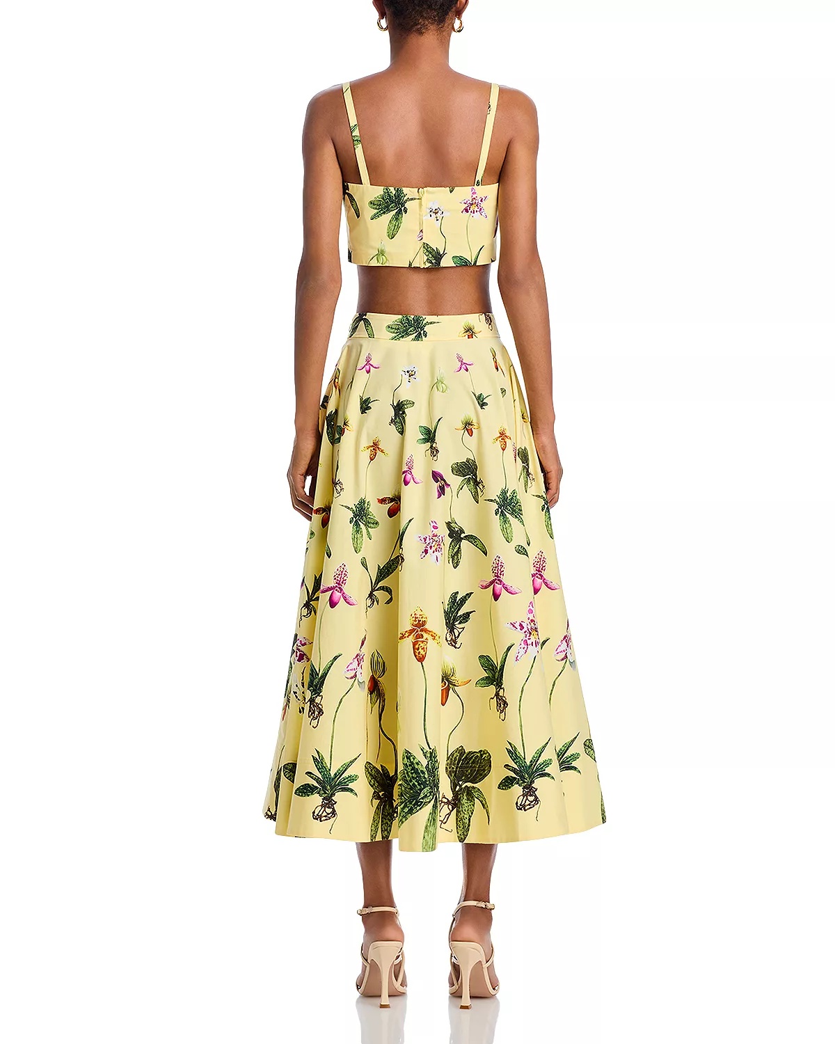 Orchids Cropped Top - 7