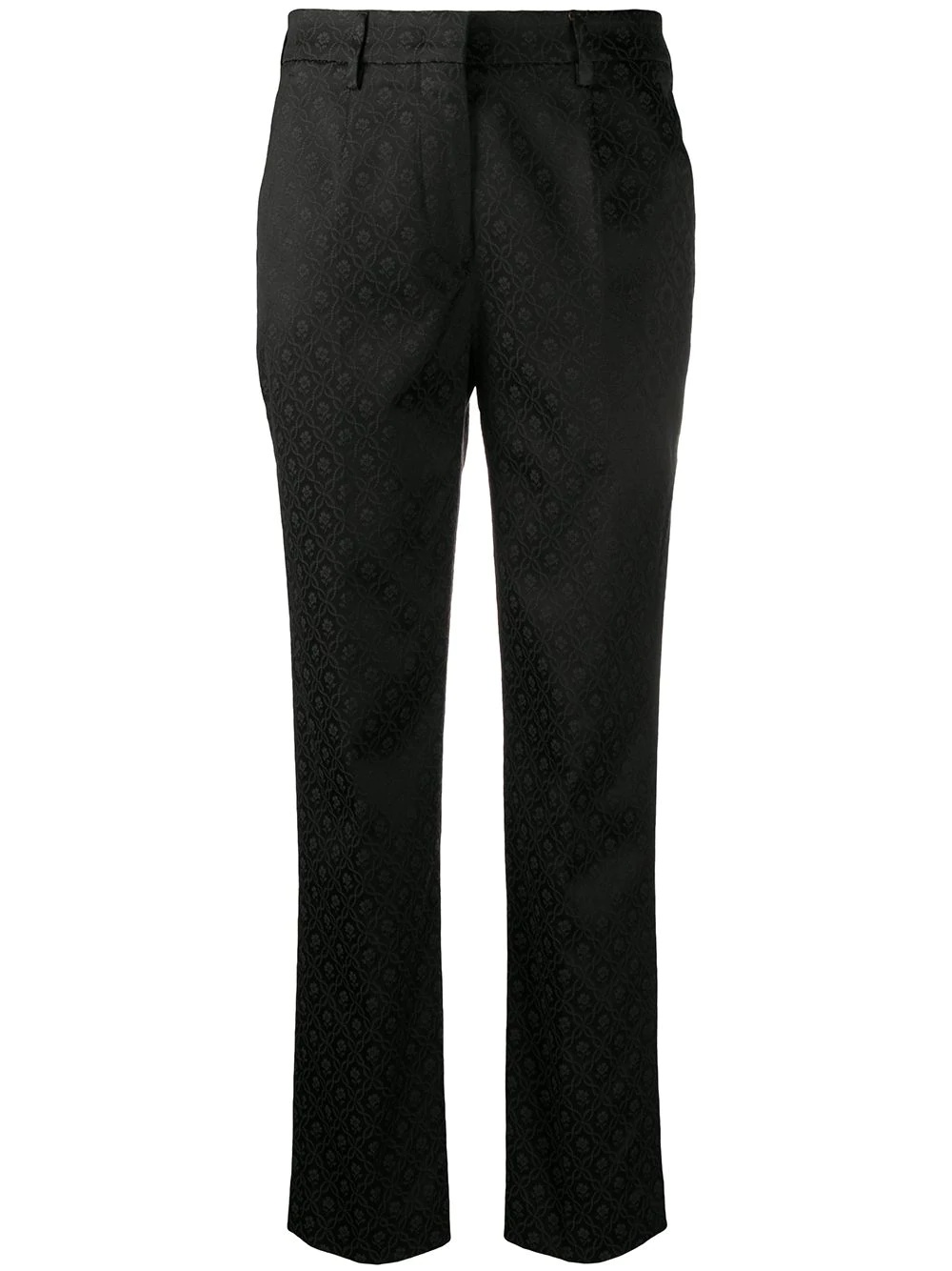 jacquard tailored trousers  - 1