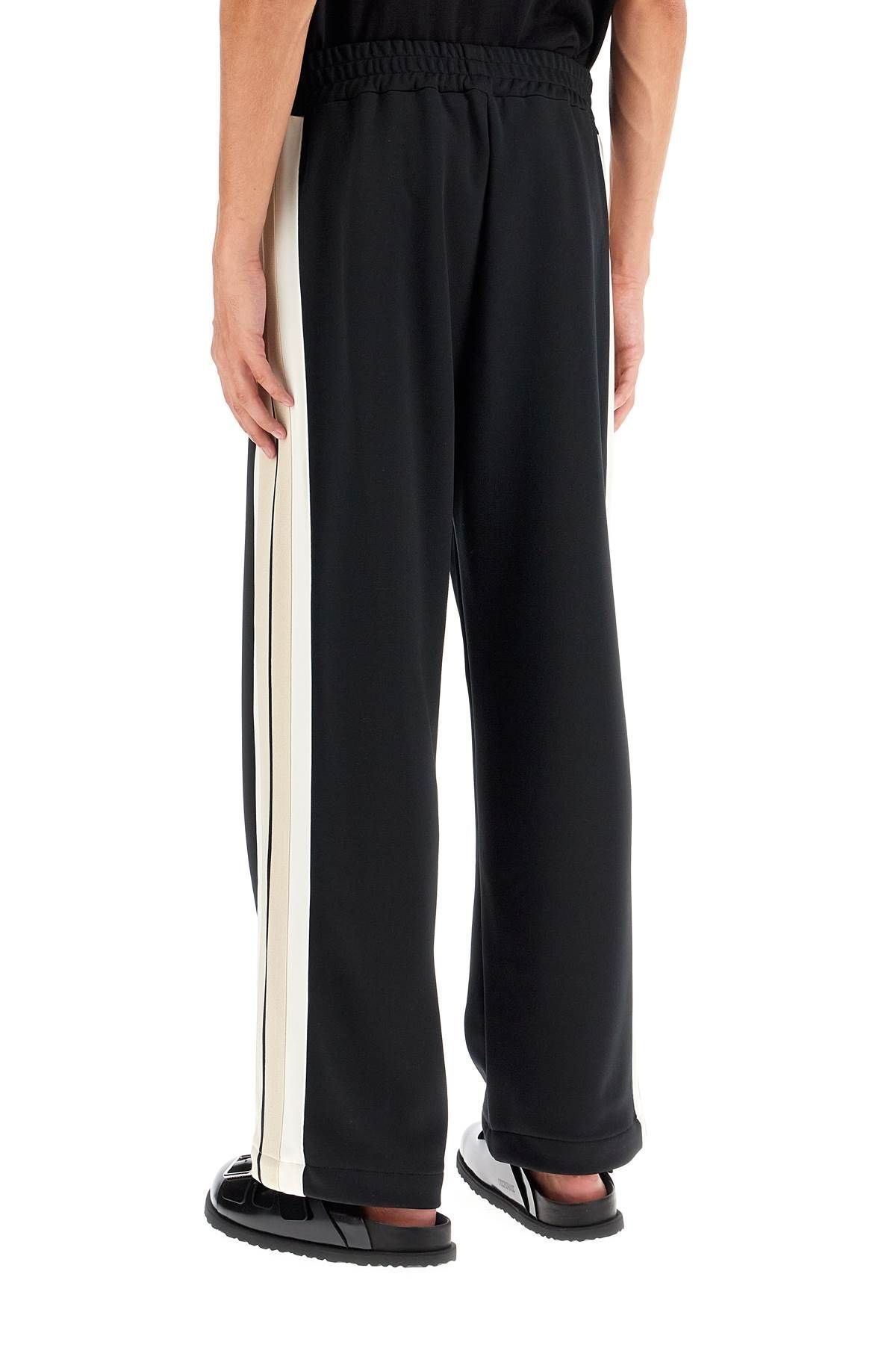 CONTRAST BAND JOGGERS WITH TRACK IN - 4