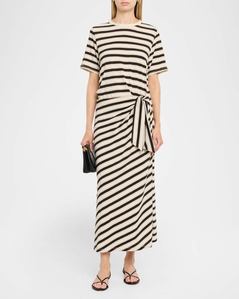 rag & bone The Slub Stripe T-Shirt Dress outlook