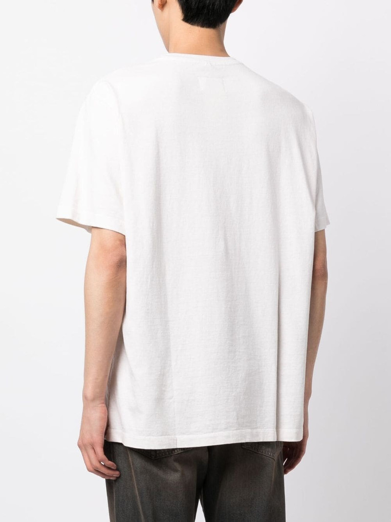 logo-patch cotton T-shirt 4