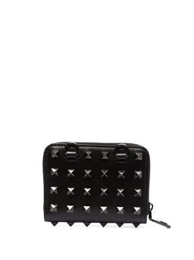 Valentino Rockstud neck-strap wallet outlook