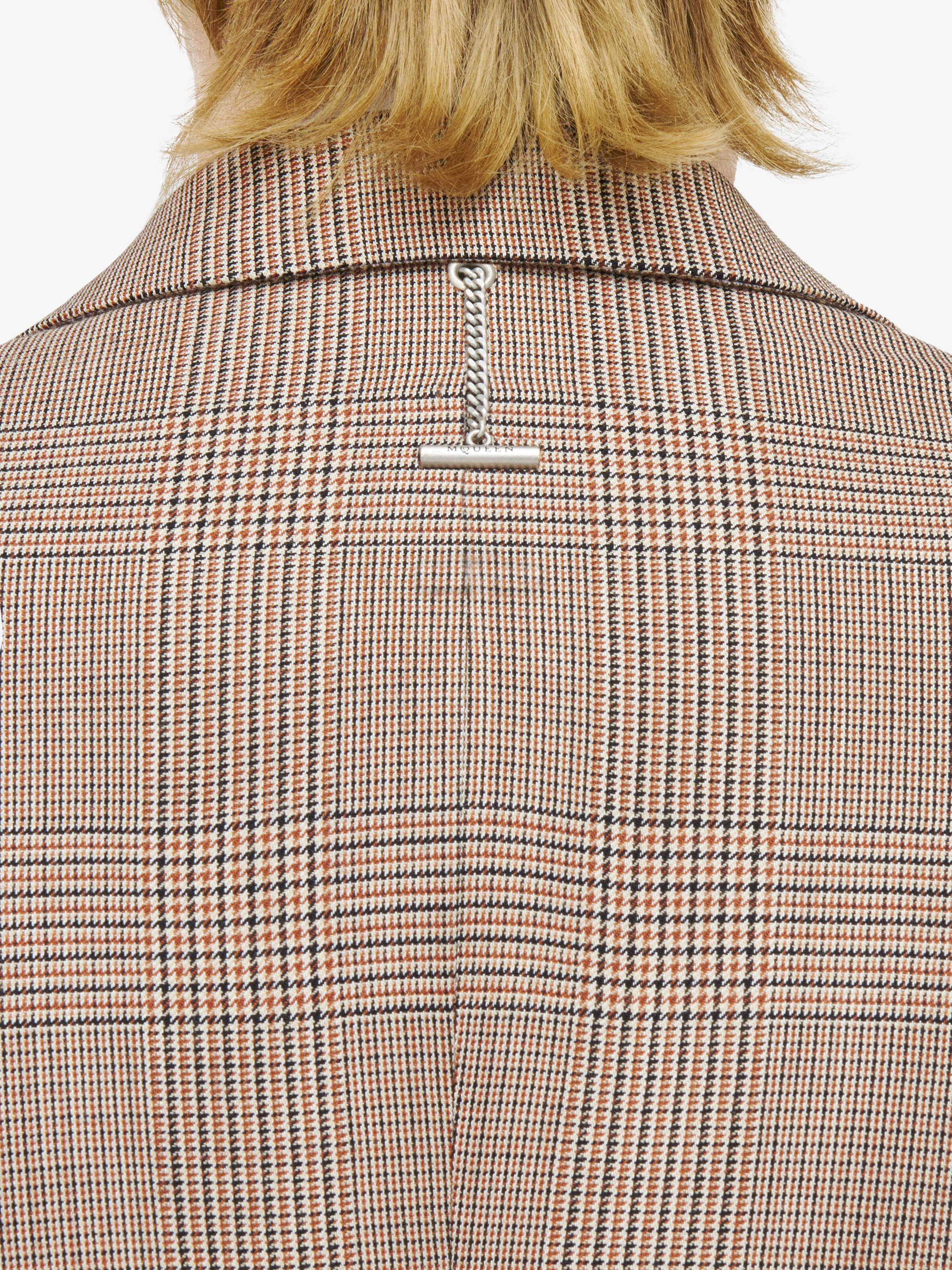 London Check Single-Breasted Jacket - 6