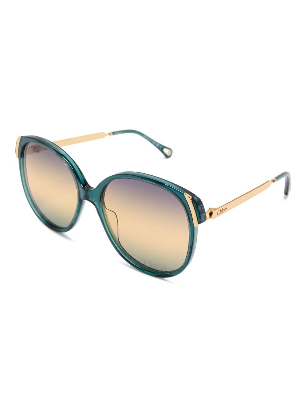 round-frame sunglasses - 2