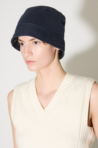 Our Legacy Shaggy Hat Rugged Navy Rustic Cotton outlook