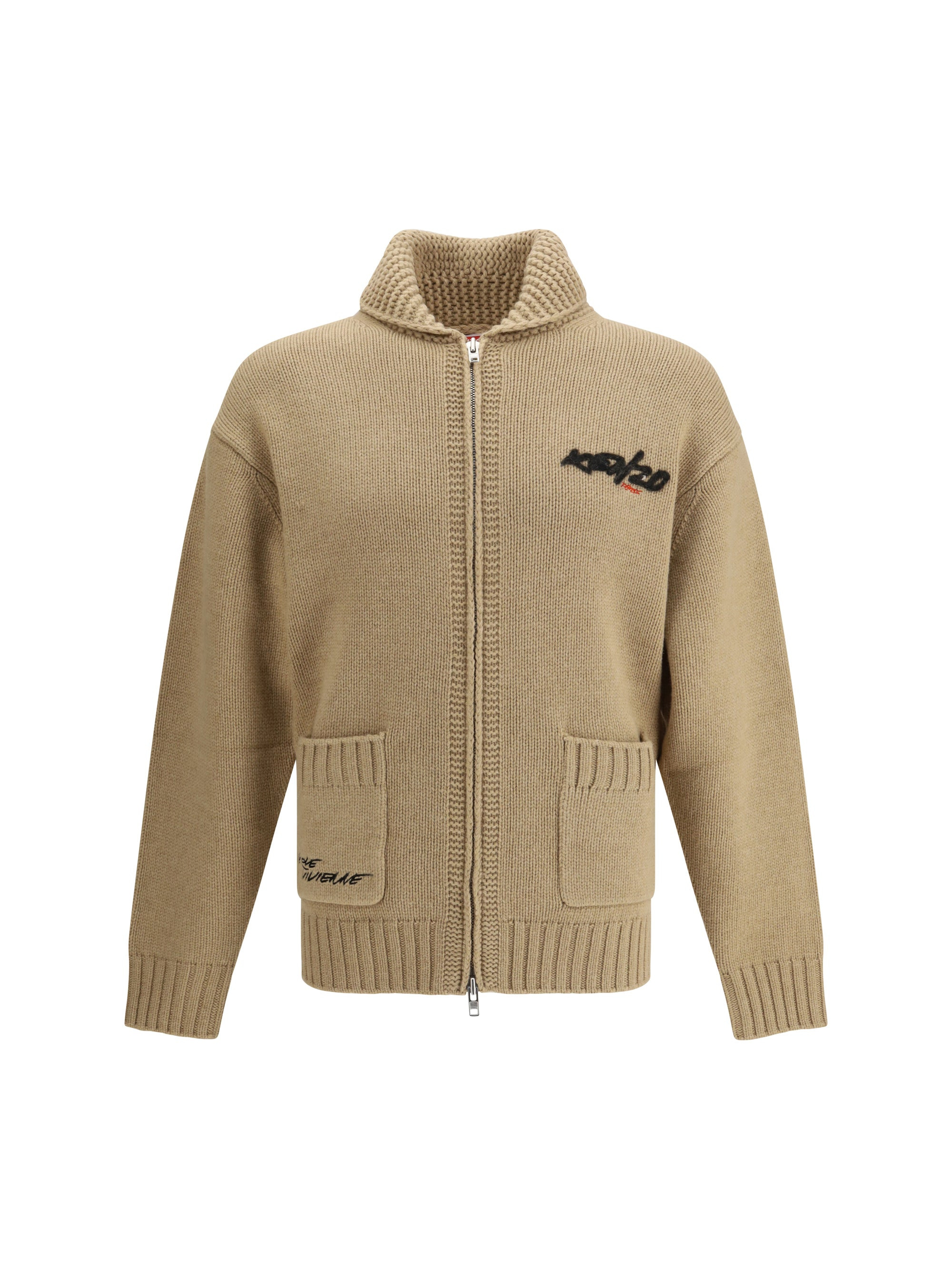 Kenzo Men Rws Kenzo Futura Zipped Cardigan - 1