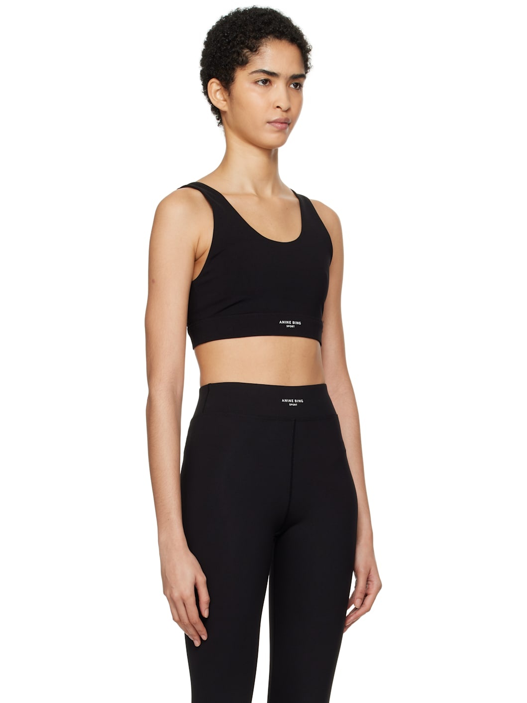 Black Yves Sport Bra - 2
