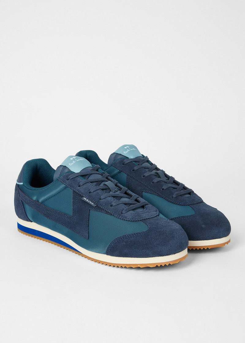 Teal Blue 'Atlanta' Trainers 4