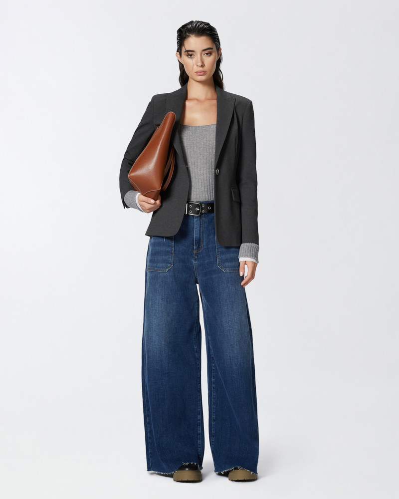PINKO BLUE DENIM BAGGY JEANS outlook