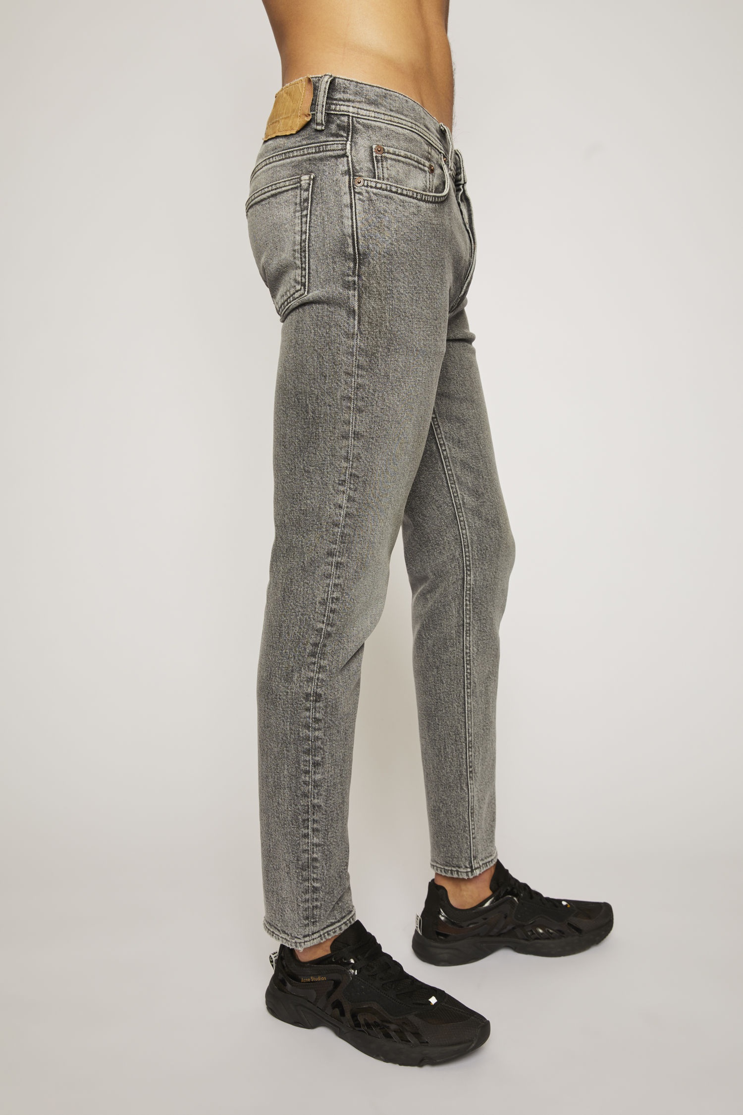 Slim tapered fit jeans grey - 5