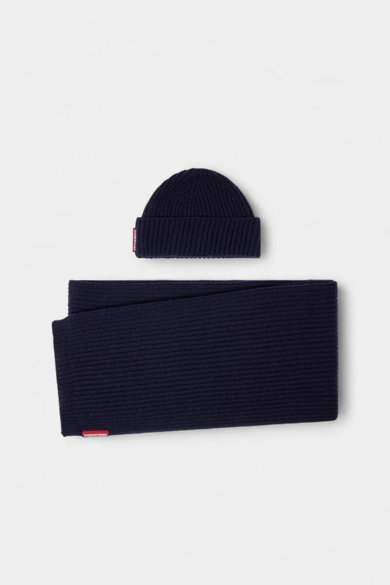 SCARF & HAT WARMY KNIT SET - 1