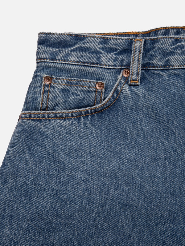 Maeve Denim Shorts Casual Wash Blue - 7