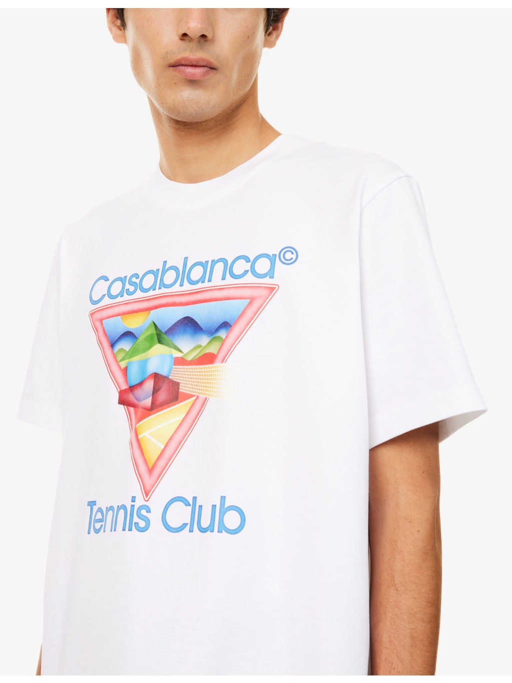 Tennis Club Icon Graphic-Print Cotton-Jersey T-Shirt - 5