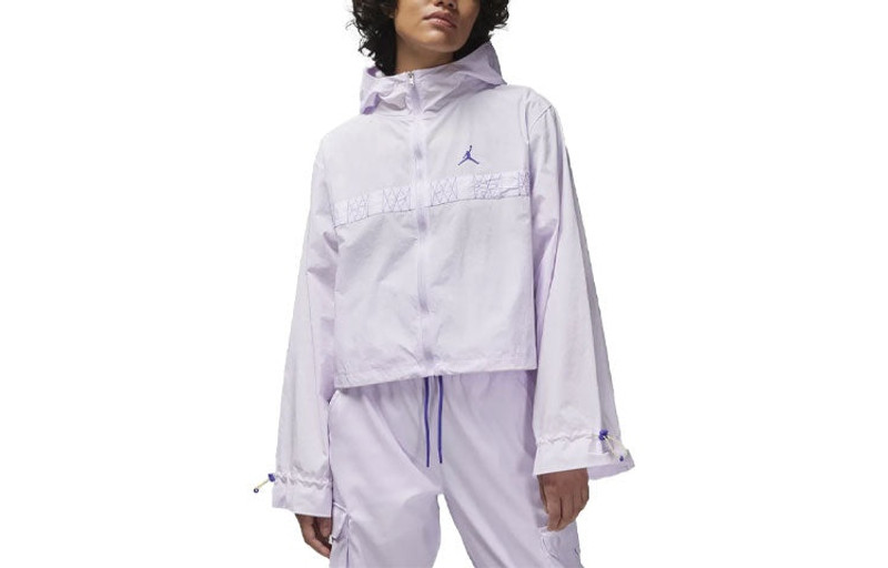 Jordan (WMNS) Air Jordan Sport Lightweight Jacket 'Purple' DX0456-509 outlook