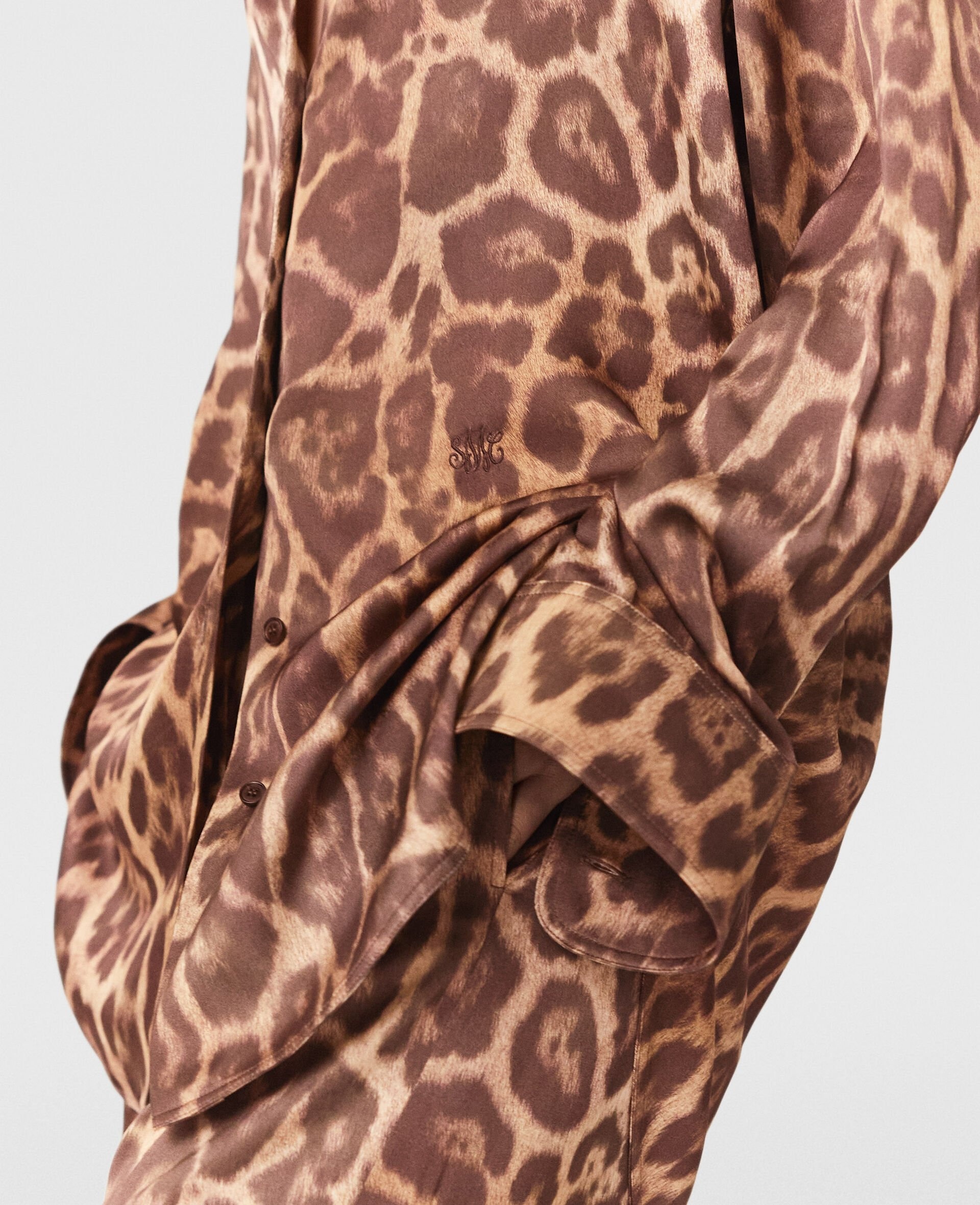 Leopard Oversized Shirt - 4