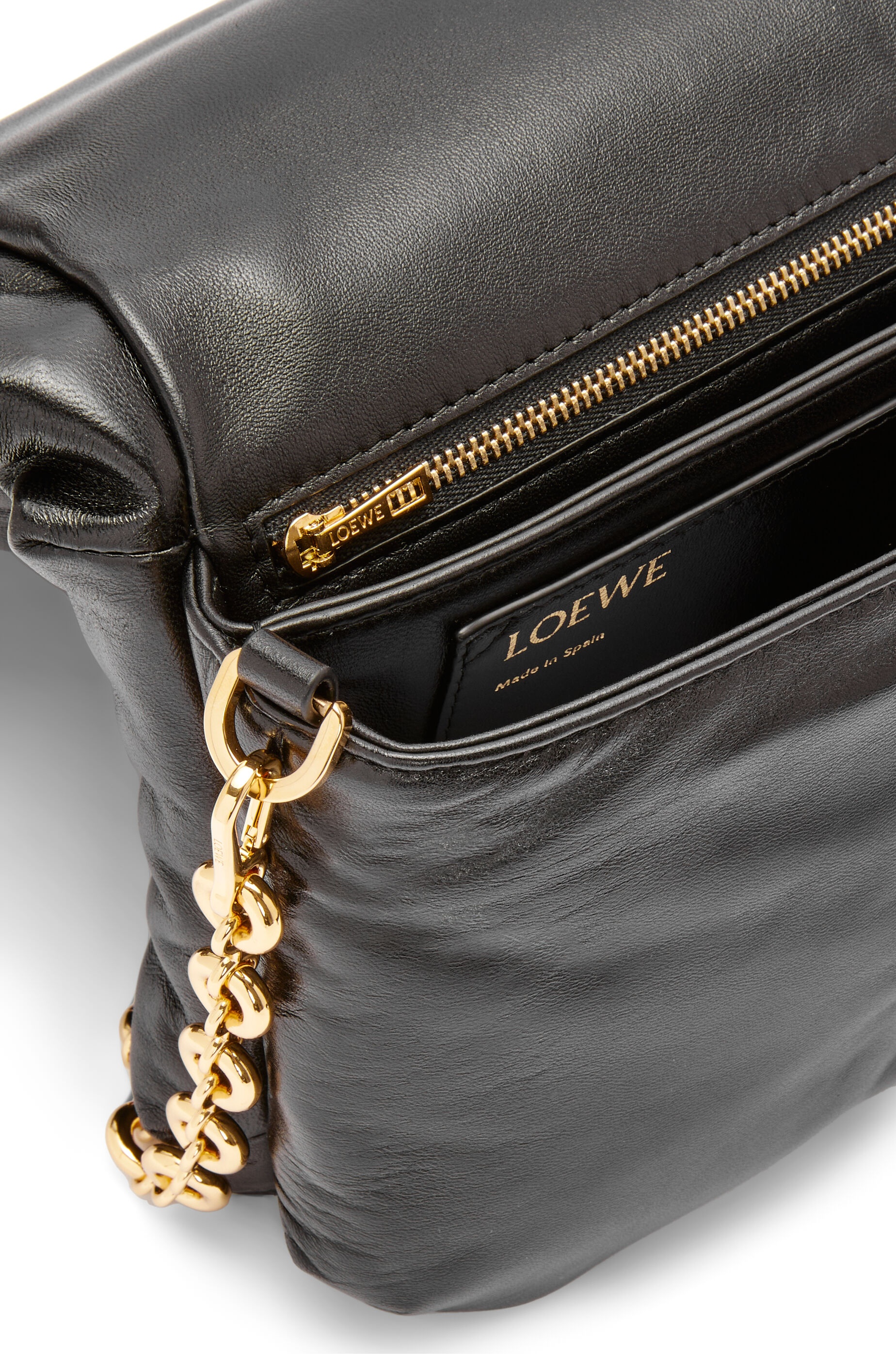 Puffer Goya bag in shiny nappa lambskin - 8