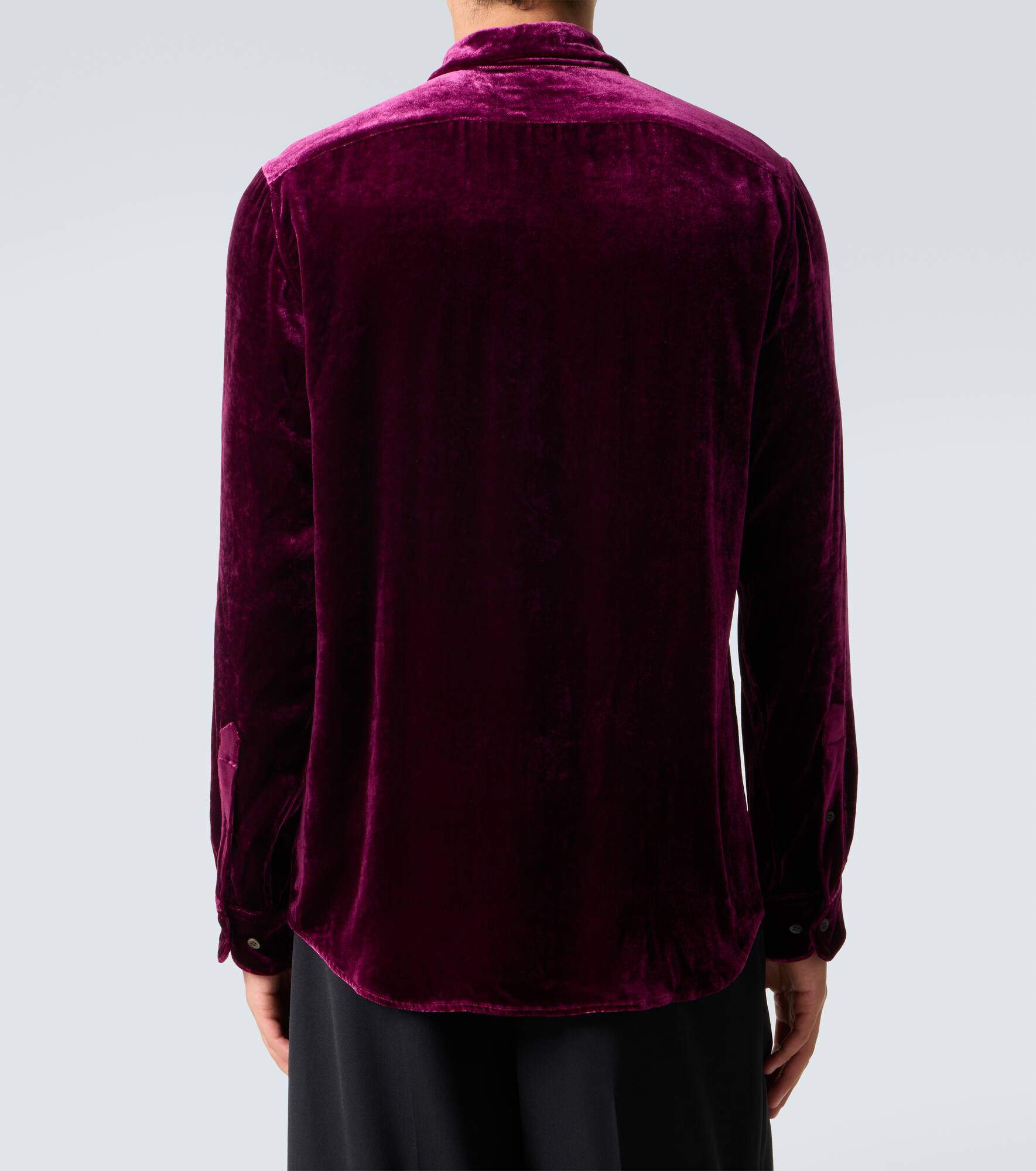 Velvet shirt - 4