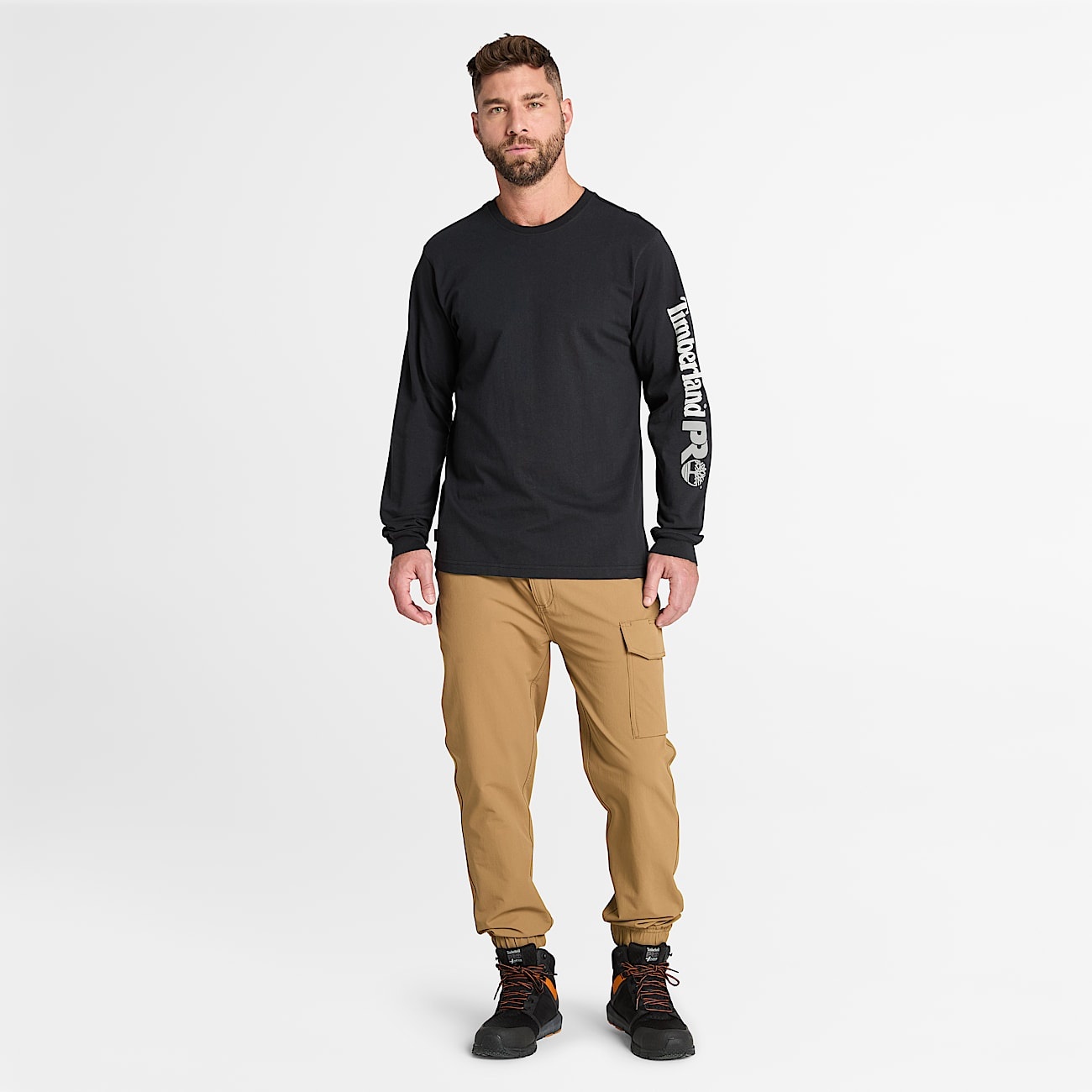 Men's Timberland PRO® Core Logo Long-Sleeve T-Shirt - 3