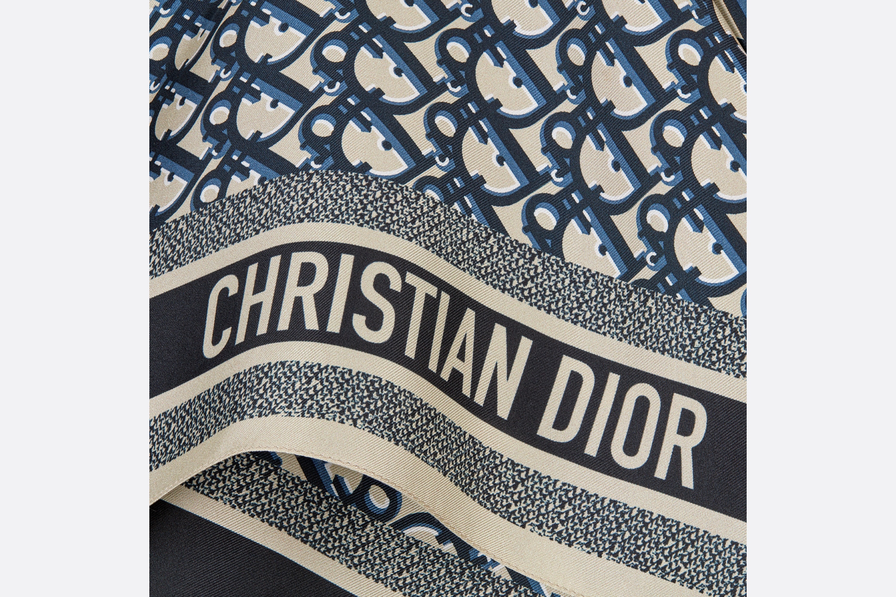 Dior Oblique Silk Visor - 5
